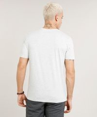 Camiseta-Masculina--Create-a-Life--Manga-Curta-Gola-Careca-Cinza-Mescla-Claro-9418436-Cinza_Mescla_Claro_2