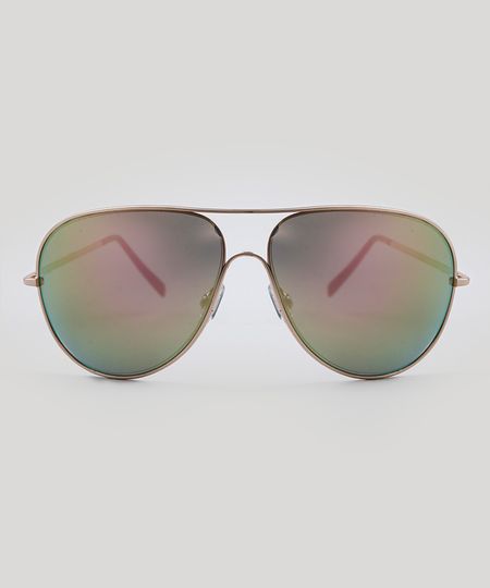 Oculos-de-Sol-Aviador-Unissex-Oneself-Rose-9485636-Rose_1