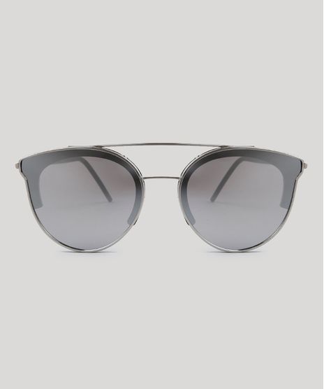 Oculos-de-Sol-Redondo-Feminino-Oneself-Prateado-9485657-Prateado_1