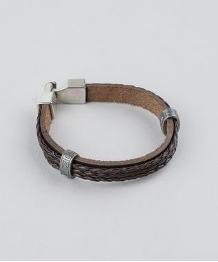 Pulseira-Masculina-Trancada-Marrom-9398703-Marrom_1