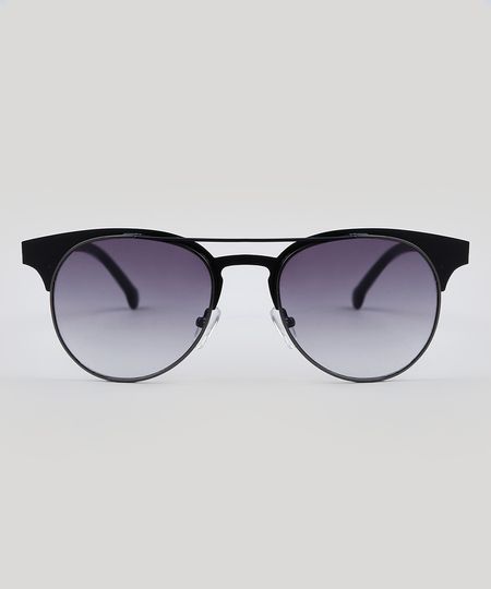 Oculos-de-Sol-Redondo-Unissex-Oneself-Preto-9485633-Preto_1
