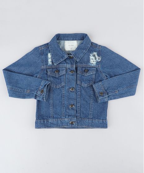 Jaqueta-Jeans-Infantil-com-Rasgos-Azul-Escuro-8649309-Azul_Escuro_1