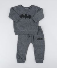 Conjunto-Infantil-Batman-de-Blusao---Calca-em-Moletom-Cinza-Mescla-Escuro-9200196-Cinza_Mescla_Escuro_1