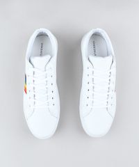 Tenis-Masculino-Carnaval-com-Faixa-Lateral-Colorida-Branco-9482478-Branco_4