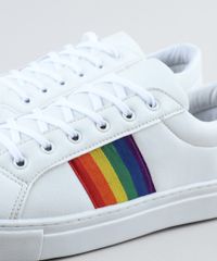 Tenis-Masculino-Carnaval-com-Faixa-Lateral-Colorida-Branco-9482478-Branco_5