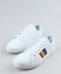 Tenis-Masculino-Carnaval-com-Faixa-Lateral-Colorida-Branco-9482478-Branco_6