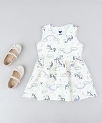 Vestido-Infantil-Estampado-de-Unicornios-Sem-Manga-Decote-Redondo-Off-White-9415477-Off_White_3