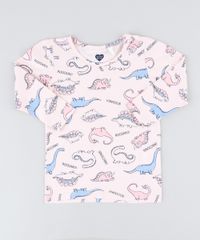 Blusa-Infantil-Estampada-de-Dinossauro-Manga-Longa-Decote-Redondo-Rose-9440430-Rose_1