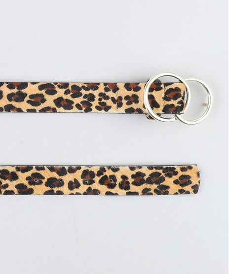 Cinto-Feminino-em-Pelo-Estampado-Animal-Print-Bege-9377264-Bege_1