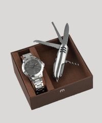 Kit-de-Relogio-Analogico-Mondaine-Masculino---Canivete---99252G0MVNE2K-Prateado-9507730-Prateado_1