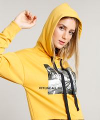Blusao-Feminino-Cropped--Offline--com-Capuz-Manga-Longa-Mostarda-9441490-Mostarda_4