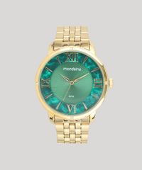 Kit-de-Relogio-Analogico-Mondaine-Feminino---Brinco---Colar---53715LPMVDE1KA-Dourado-9507594-Dourado_3