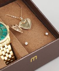 Kit-de-Relogio-Analogico-Mondaine-Feminino---Brinco---Colar---53715LPMVDE1KA-Dourado-9507594-Dourado_5