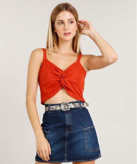Top-Cropped-Feminino-com-No-em-Linho-Cobre-9369064-Cobre_1