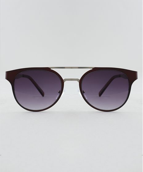 Oculos-de-Sol-Redondo-Feminino-Oneself-Vinho-9509994-Vinho_1