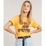 Blusa-Feminina--Wild-and-Western--Manga-Curta-Decote-Redondo-Mostarda-9423978-Mostarda_1