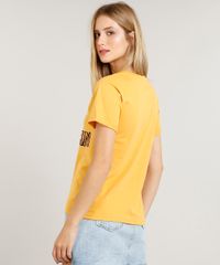 Blusa-Feminina--Wild-and-Western--Manga-Curta-Decote-Redondo-Mostarda-9423978-Mostarda_2