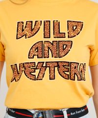 Blusa-Feminina--Wild-and-Western--Manga-Curta-Decote-Redondo-Mostarda-9423978-Mostarda_4