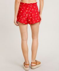 Short-Feminino-Estampado-Floral-com-Babado-Vermelho-9383740-Vermelho_2