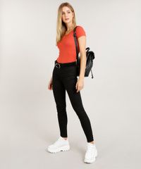 Blusa-Feminina-Basica-Canelada-Manga-Curta-Decote-Redondo-Cobre-9437407-Cobre_3