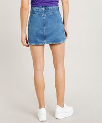 Saia-Jeans-Feminina-Cargo-Azul-Medio-9458559-Azul_Medio_2