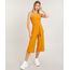 Macacao-Feminino-Pantacourt-Halter-Neck-com-Cinto-Mostarda-9323552-Mostarda_1