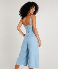 Macacao-Jeans-Pantacourt-Feminino-com-Bolsos--Azul-Claro-9244407-Azul_Claro_2