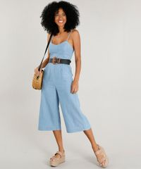 Macacao-Jeans-Pantacourt-Feminino-com-Bolsos--Azul-Claro-9244407-Azul_Claro_3