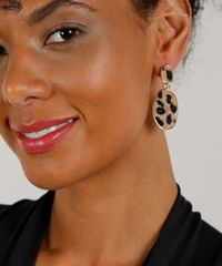 Brinco-Feminino-Animal-Print-com-Pelo-Dourado-9413285-Dourado_2