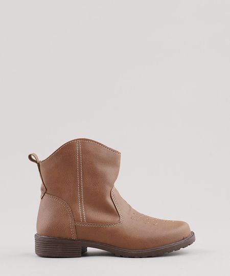 Bota-Infantil-Cano-Baixo-com-Bordado-Caramelo-9441887-Caramelo_1 Bota-Infantil-Cano-Baixo-com-Bordado-Caramelo-9441887-Caramelo_1