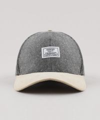 Bone-Masculino-Aba-Curva--Adventure-Reality--Cinza-Mescla-Escuro-9303071-Cinza_Mescla_Escuro_1