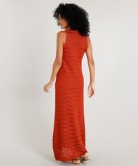 Vestido-Feminino-Longo-em-Trico-com-Lurex-Cobre-9441959-Cobre_2