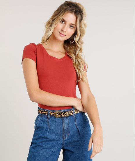 Blusa-Feminina-Basica-Manga-Curta-Decote-Redondo-Vermelha-1-9187492-Vermelho_1_1