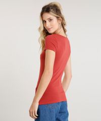 Blusa-Feminina-Basica-Manga-Curta-Decote-Redondo-Vermelha-1-9187492-Vermelho_1_2