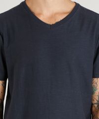 Camiseta-Masculina-Basica-Flame-Manga-Curta-Gola-V--Chumbo-7647200-Chumbo_4