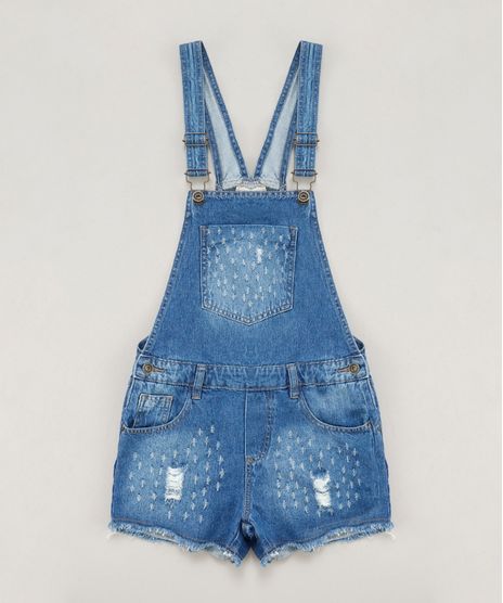 Jardineira-Jeans-Infantil-Destroyed-Azul-Medio-8736502-Azul_Medio_1
