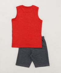 Conjunto-Infantil-Homem-Aranha-de-Regata-Vermelha-Gola-Careca---Bermuda-em-Moletom-Cinza-Mescla-Escuro-9243535-Cinza_Mescla_Escuro_2