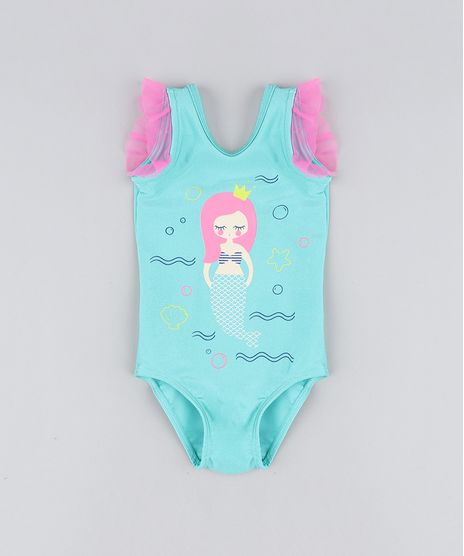 Maio-Infantil-Sereia-com-Tule-Protecao-UV50--Verde-Agua-9421829-Verde_Agua_1
