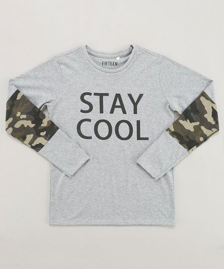 Camiseta-Infantil--Stay-Cool--com-Recorte-Manga-Longa-Gola-Careca-Cinza-Mescla-9442121-Cinza_Mescla_1 Camiseta-Infantil--Stay-Cool--com-Recorte-Manga-Longa-Gola-Careca-Cinza-Mescla-9442121-Cinza_Mescla_1