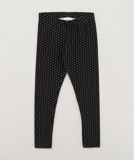 Calca-Legging-Infantil-Estampada-de-Poa-Preta-9450768-Preto_1