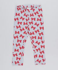 Calca-Legging-Infantil-Minnie-Estampada-de-Laco-Cinza-Mescla-9440326-Cinza_Mescla_1