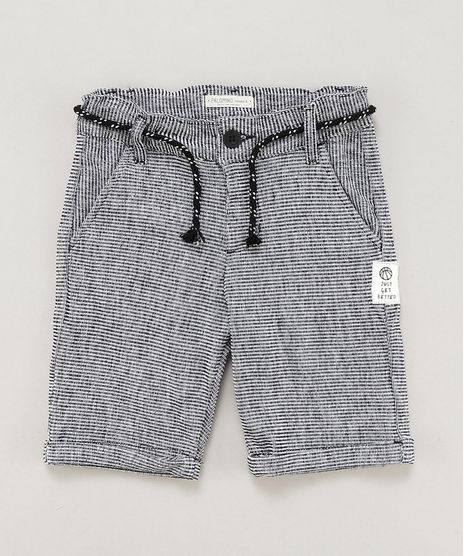 Bermuda-Infantil-Texturizada-Alfaiatada-Preta-9429184-Preto_1
