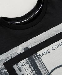 Camiseta-Infantil--Where-Dreams-Come-True-NYC--Manga-Longa-Gola-Careca-Preta-9440325-Preto_3
