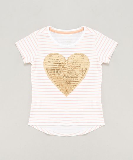 Blusa-Infantil-Listrada-Coracao-com-Paete-Manga-Curta-Decote-Redondo-Branca-9441305-Branco_1