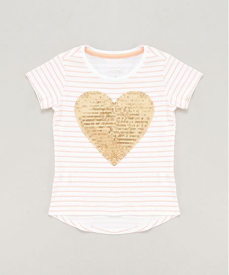 Blusa-Infantil-Listrada-Coracao-com-Paete-Manga-Curta-Decote-Redondo-Branca-9441305-Branco_1