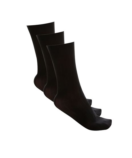 Kit-de-3-Pares-de-Meias-Social-Preto-715518-Preto_1