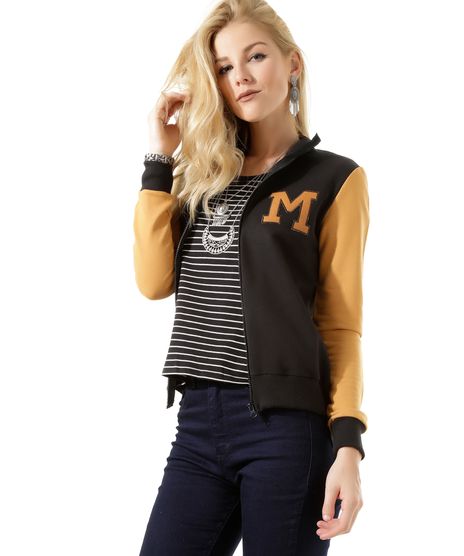 Jaqueta-Bomber--Party-Time--Preta-8425320-Preto_1