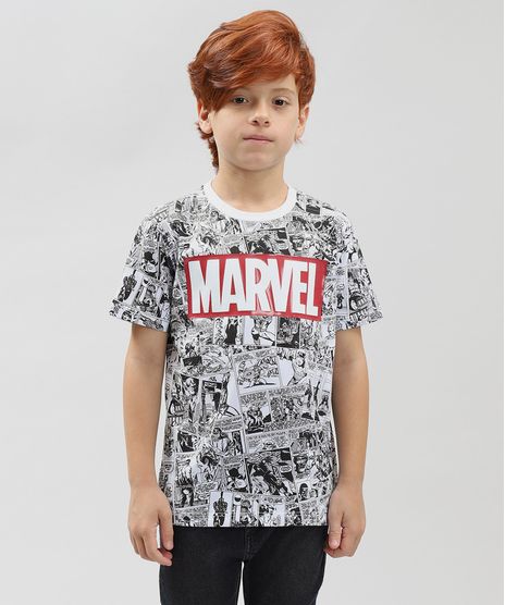 Camiseta-Infantil-Estampada-de-Quadrinhos-Marvel-Manga-Curta-Gola-Careca-Branca-9238387-Branco_1