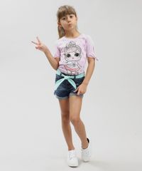 Blusa-Infantil-LOL-Surprise-com-Glitter-Manga-Curta-Decote-Redondo-Lilas-9297078-Lilas_3