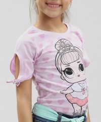 Blusa-Infantil-LOL-Surprise-com-Glitter-Manga-Curta-Decote-Redondo-Lilas-9297078-Lilas_4